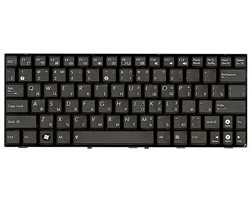 Клавиатура для ноутбука Asus EEE PC 1001HA Black