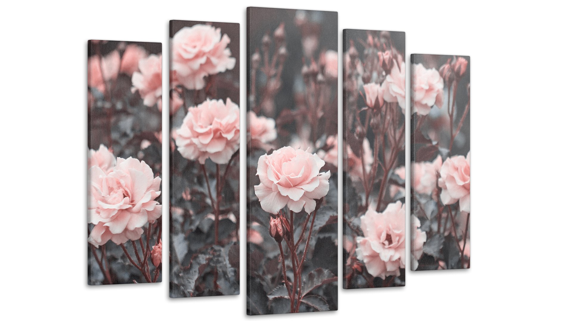 Картина модульная Цветы 80х118 см (Art-368_5)