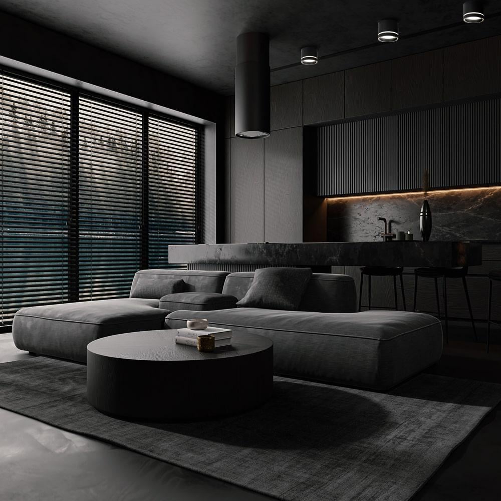 Накладний світильник Ardero ML408 під лампу Чорний - фото 4