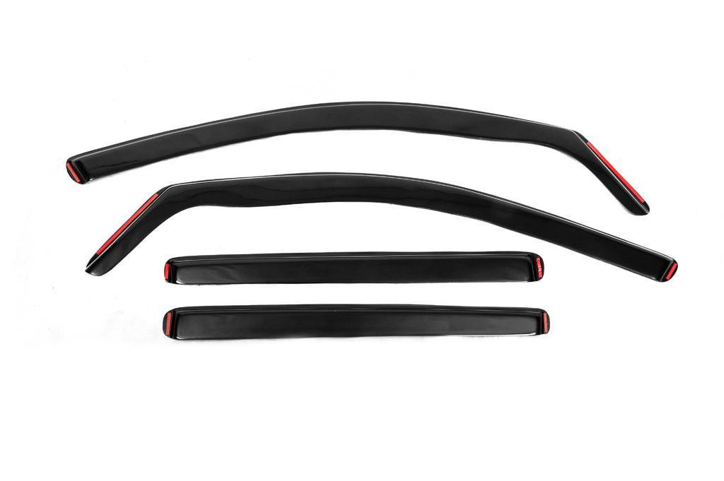 Ветровики вставные Esa 4 шт. для Volkswagen Tiguan 2016-2023 Ветровики вставные Esa 4 шт. для Volkswagen Tiguan 2016-2023