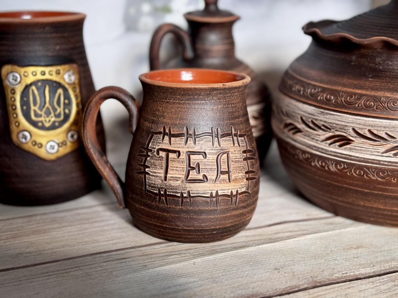 Гончарная чашка Tea 600 мл (2563617254) - фото 9 Гончарная чашка Tea 600 мл (2563617254) - фото 9