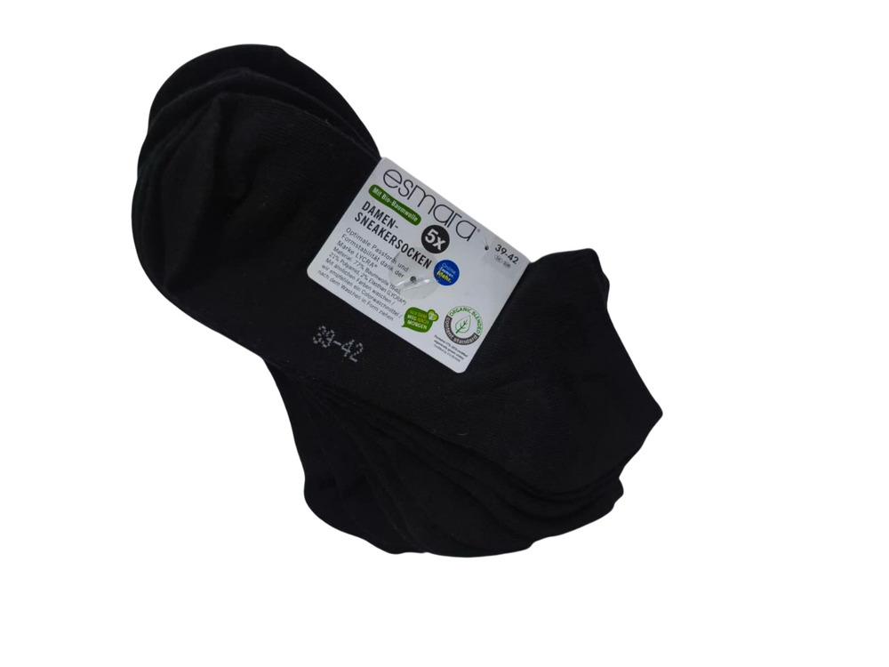 Носки Esmara 381381x10 5в1 5в1 женские р. 39-42 Черный (194131)