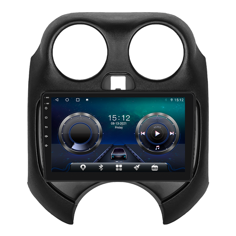 Штатная магнитола 9" Lesko для Nissan Micra IV (K13) Рестайлинг 2013-2016 4/64Gb/ 4G/ Wi-Fi/ CarPlay