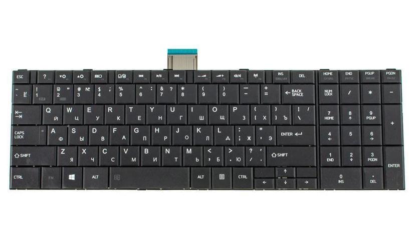 Клавиатура для ноутбука Toshiba Satellite C855 (180648)