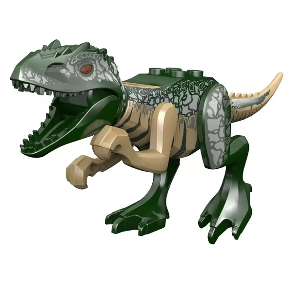 Конструктор Индоминус тиранозавр Рекс Jurassic World 12,6х5,3 см Зеленый (34629228)