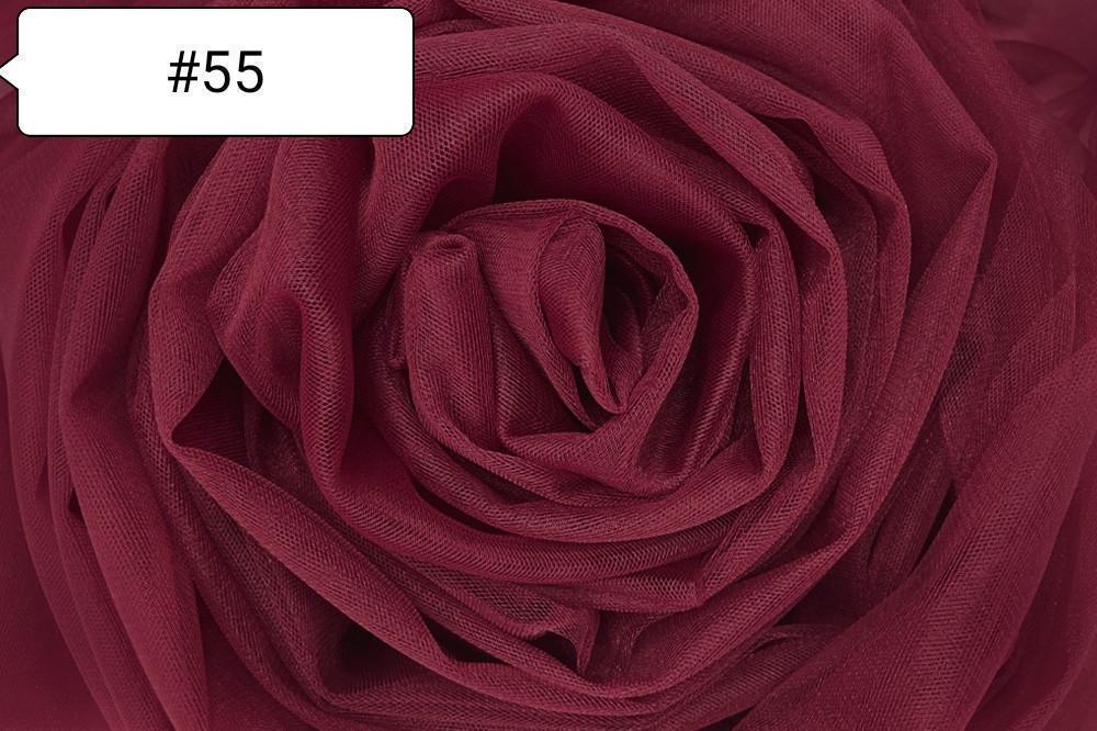 Ткань евросетка №55 Бордовый (1732325420)