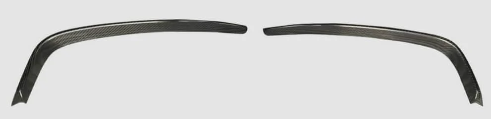 Накладки на противотуманки DDCarbon S-Line SD 2012-2016 для Audi A3 2012-2020 гг. карбон (133001)