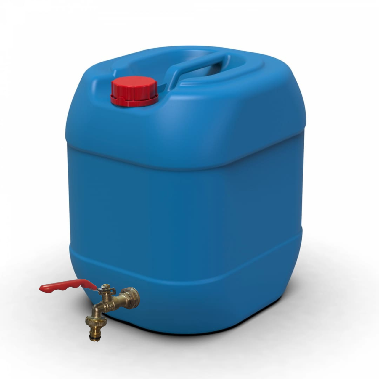 Канистра техническая Litolan с латунным краном под шланг штабелируемая 30 л (21842) Канистра техническая Litolan с латунным краном под шланг штабелируемая 30 л (21842)