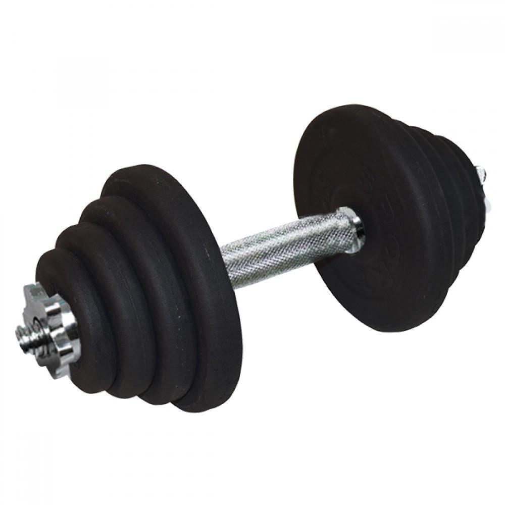 Гантель IVN набірна сталева 23,5 кг (A00316) - фото 2 Гантель IVN набірна сталева 23,5 кг (A00316) - фото 2