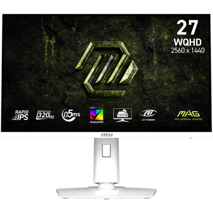 Монитор игровой MSI MAG 274QRFW X32 White (36944137)