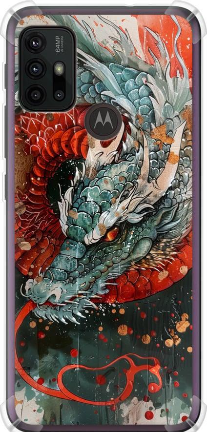 Чехол на Motorola Moto G20 Стихия огня (6101sp-2461-42517)