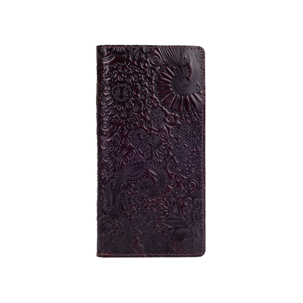 Кошелек Mehendi Art из натуральной кожи на 14 карт Коричневый (WP-02-C19-1314-T005)