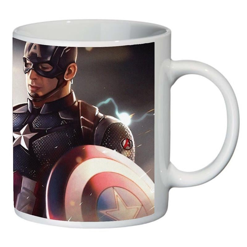 Чашка с принтом Капитан Америка 0010 (2404220289)