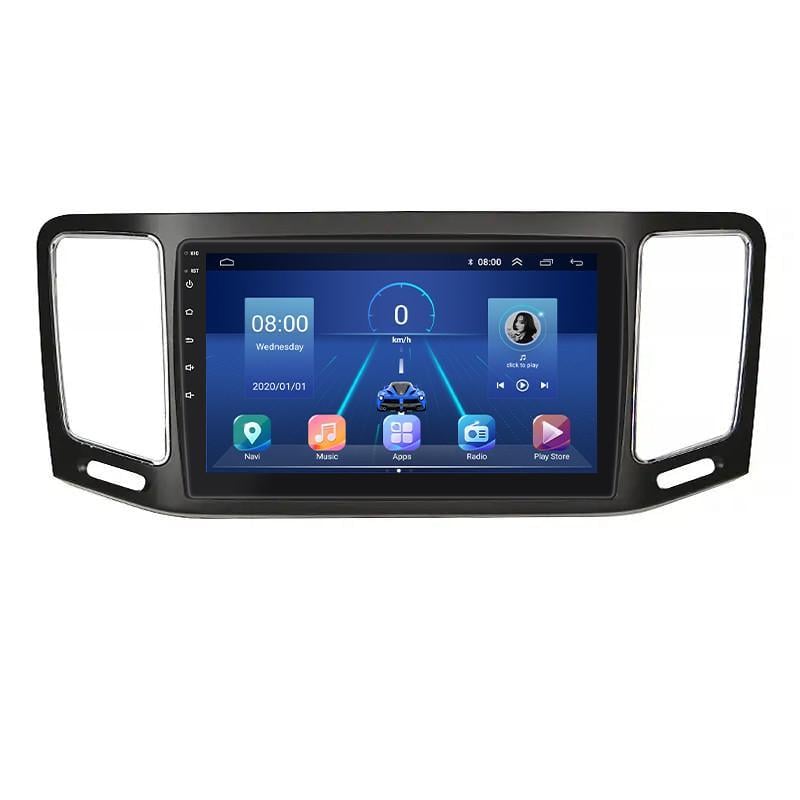 Автомагнітола штатна Lesko для Volkswagen Sharan II 2010-2015 9" 6/128Gb 4G Wi-Fi GPS Top MOB