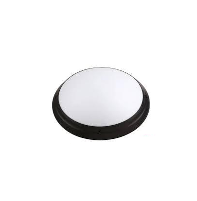 Светильник пластиковый Aqua Опал Круг Черный (400-011-105)