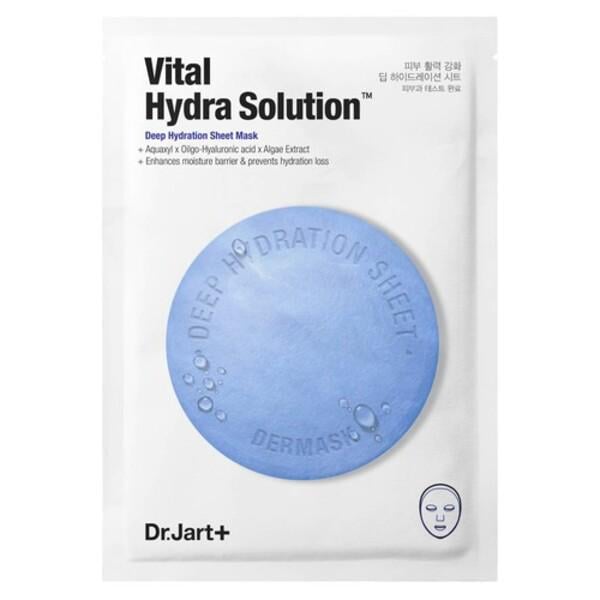 Маска Dr. Jart + Dermask Water Jet Vital Hydra Solution с гиалуроновой кислотой 30 мл