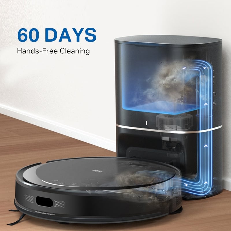 Робот-пилосос TP-Link Tapo RV20 Max Plus 2600 мАг Black (tf1052) - фото 3