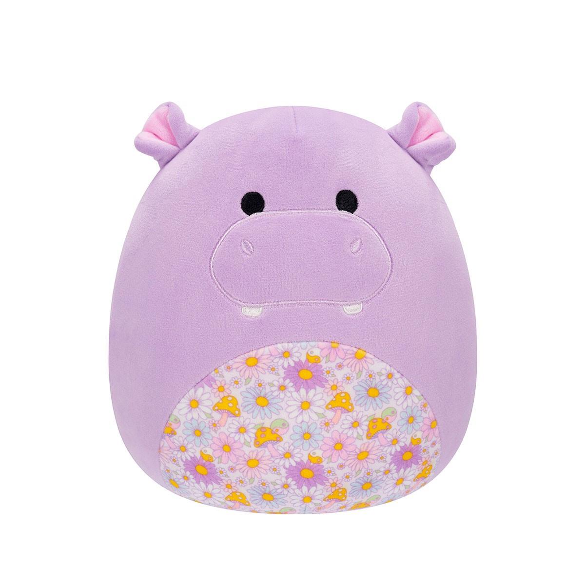 Мягкая игрушка Squishmallows Бегемот Ханна 19 см (21955391)