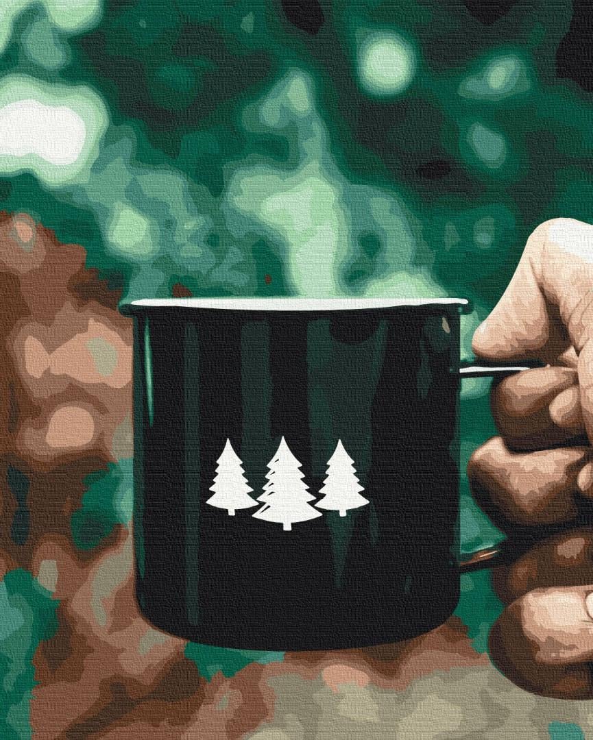 Картина по номерам Brushme Елочный чай 40x50 см