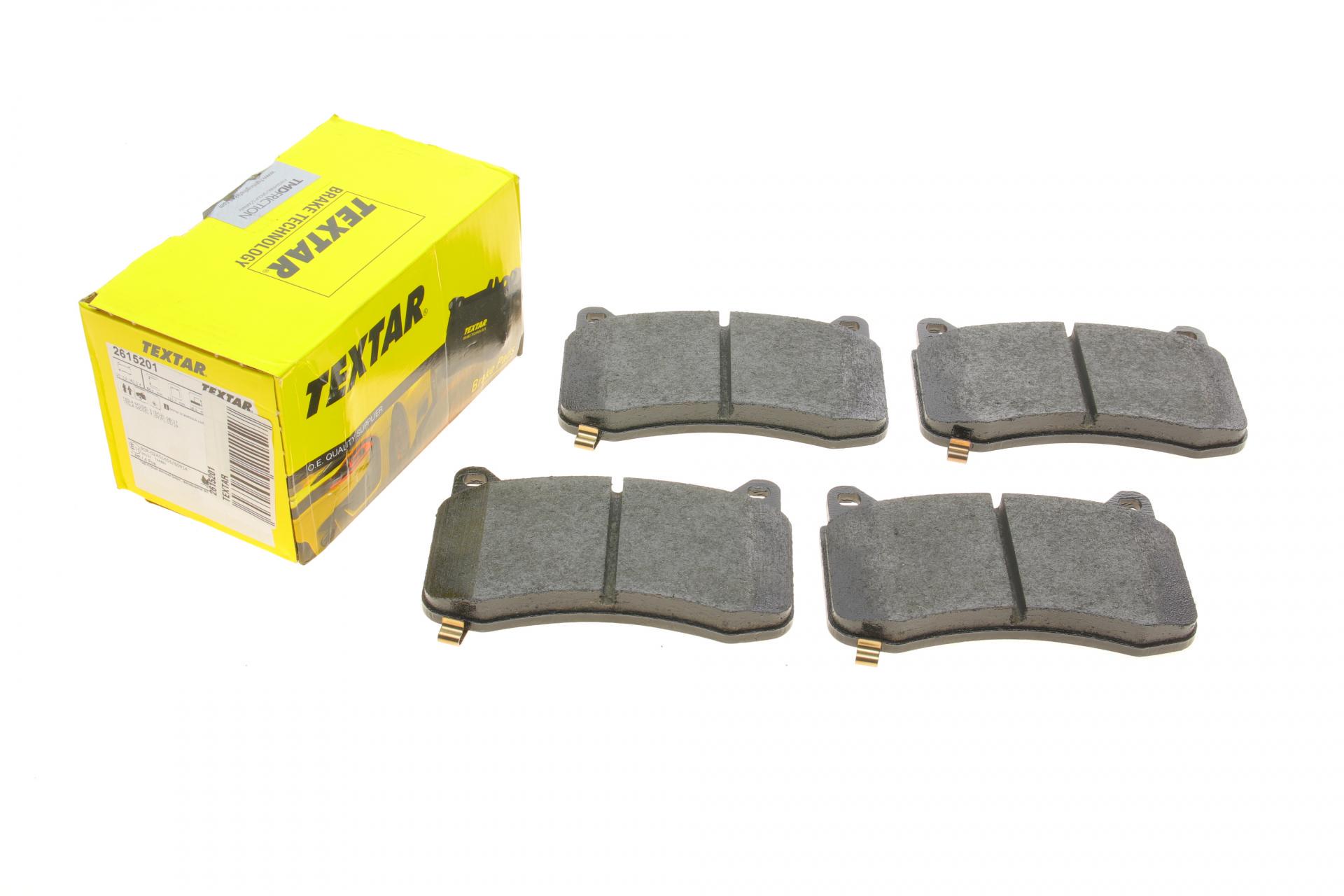 Колодки гальмівні передні TEXTAR 2615201 Tesla Model 3 17-/Model Y 19- Brembo Q+