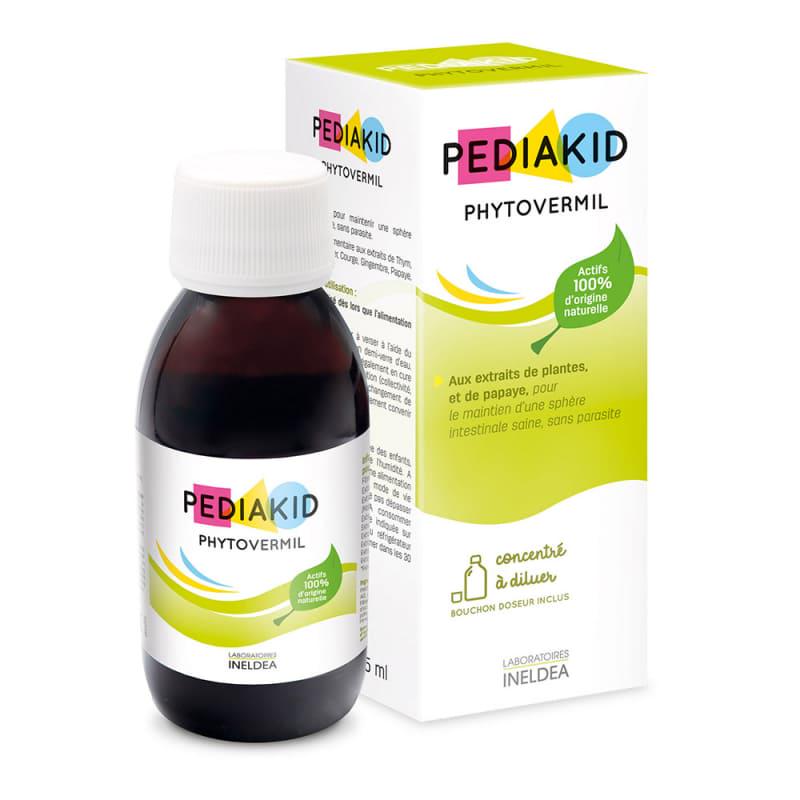 Комплекс для профілактики травлення у дітей Pediakid Phytovermil 125 ml Red berry