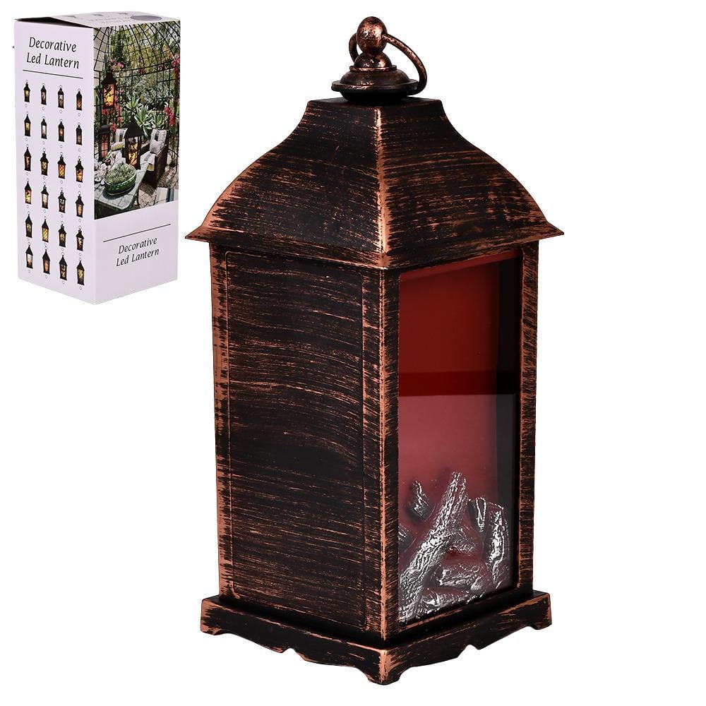 Лампа-фонарь с подсветкой HOME R96346 13x30 см - фото 2 Лампа-фонарь с подсветкой HOME R96346 13x30 см - фото 2