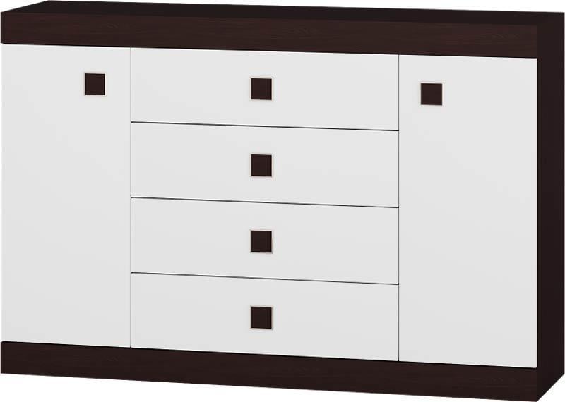 Комод для вещей Эверест Соната 8 Венге/Белый (Son-1)