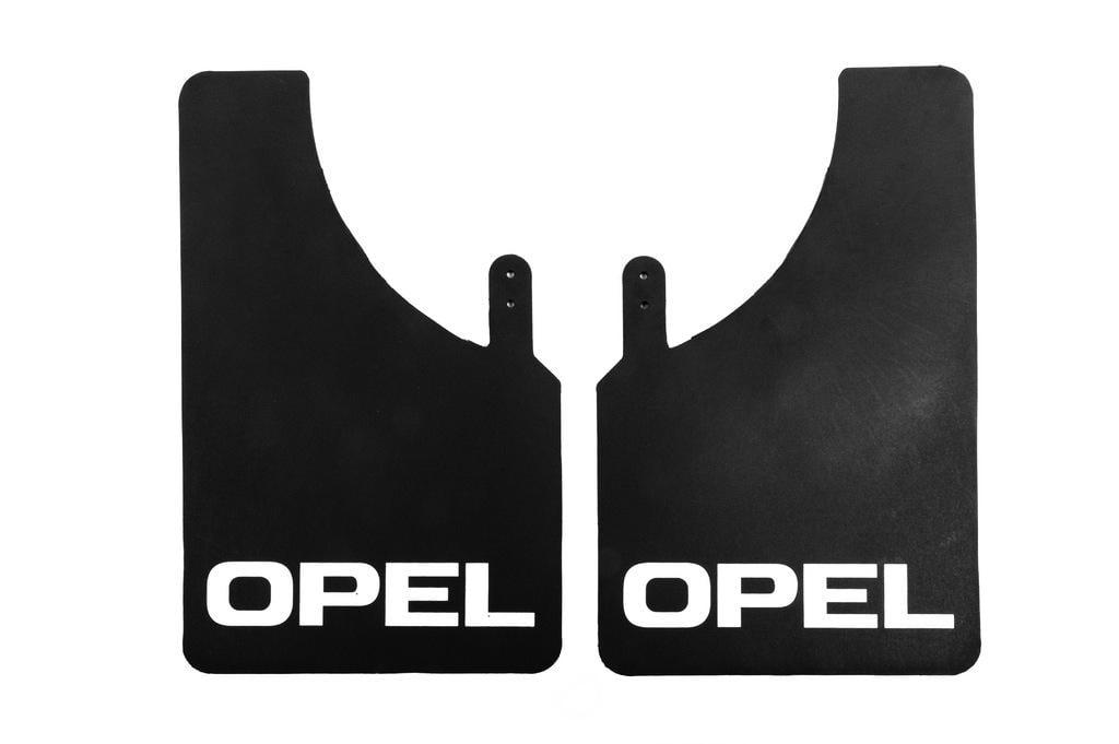 Брызговики Polytep для Opel резина Черный 230х375 мм 2 шт. (131470)