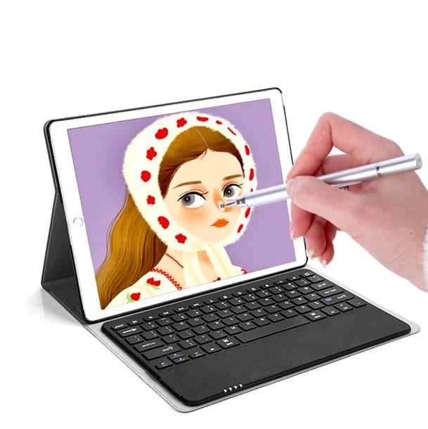 Стилус для смартфона с шариковой ручкой R1 Android IOS Белый - фото 3