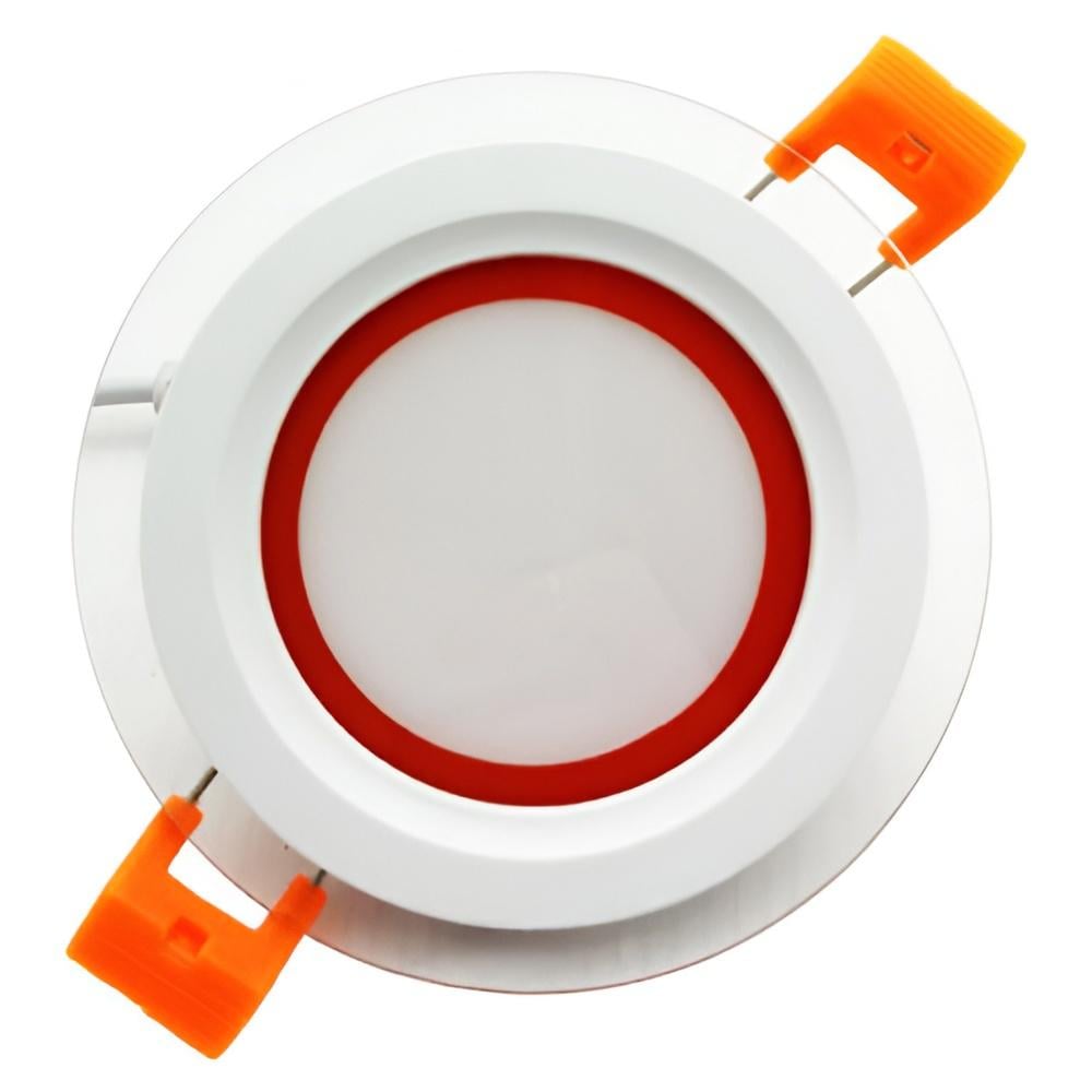 Панель LED Lemanso Сияние 9W 720Lm 4500K с красной подсветкой (LM1037)