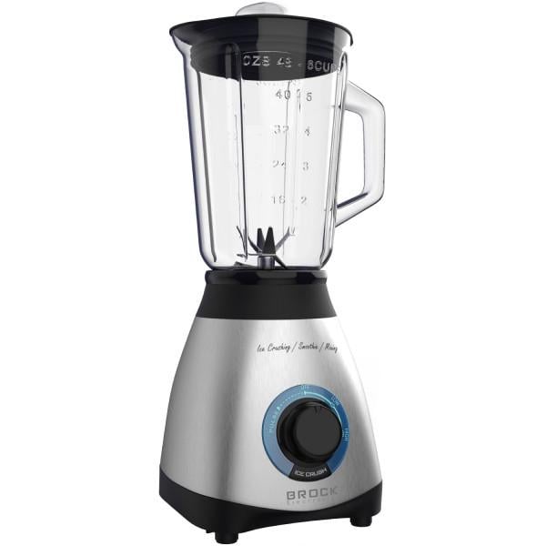 Блендер стационарный BROCK BL 1502 SS 500 Вт Черный металлик (BL 1502 SS) Блендер стационарный BROCK BL 1502 SS 500 Вт Черный металлик (BL 1502 SS)