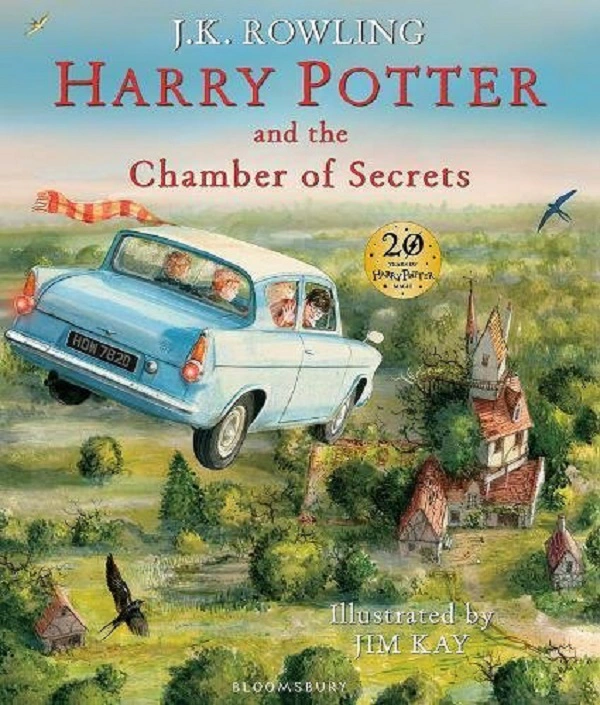 Книга Harry Potter 2 Chamber of Secrets Illustrated Edition [Hardcover] Джоан Ролінґ 9781408845653