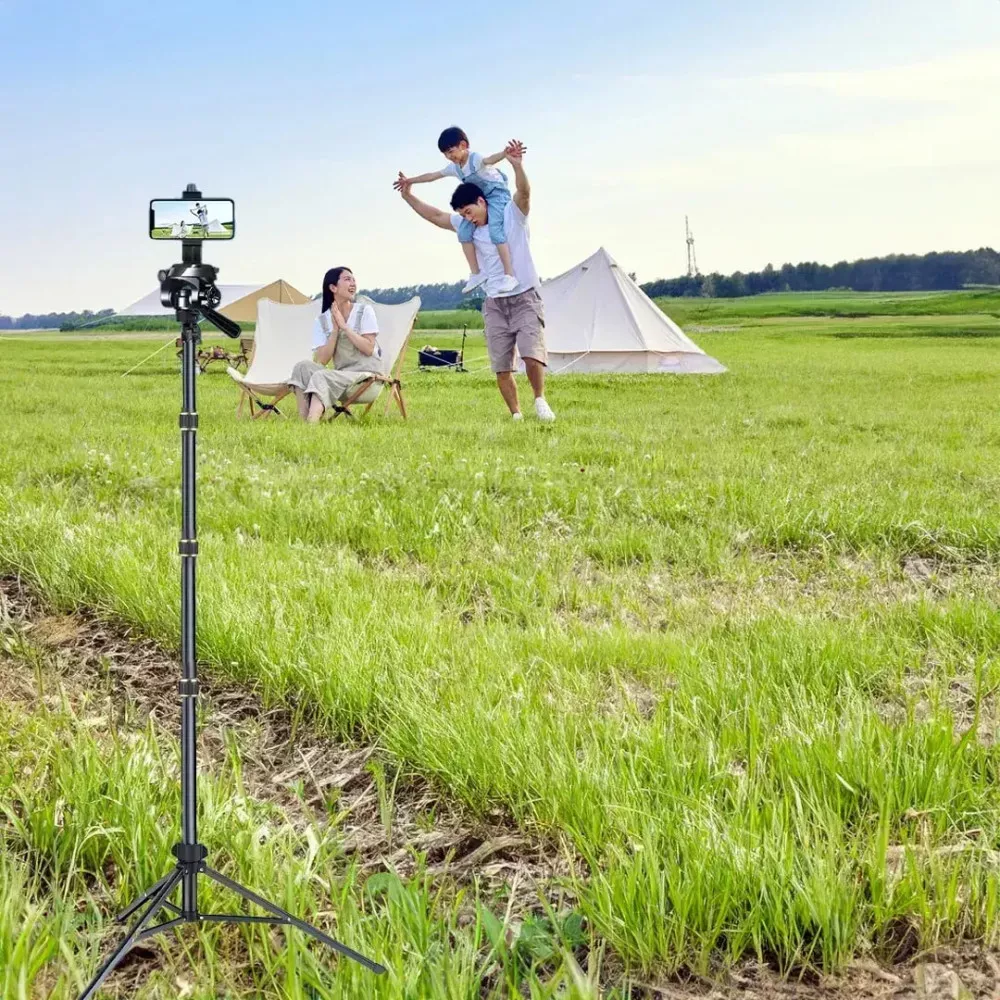 Штатив NeePho NP-2688 универсальный с держателем для телефона и сумкой 200 см (28421204) - фото 11 Штатив NeePho NP-2688 универсальный с держателем для телефона и сумкой 200 см (28421204) - фото 11