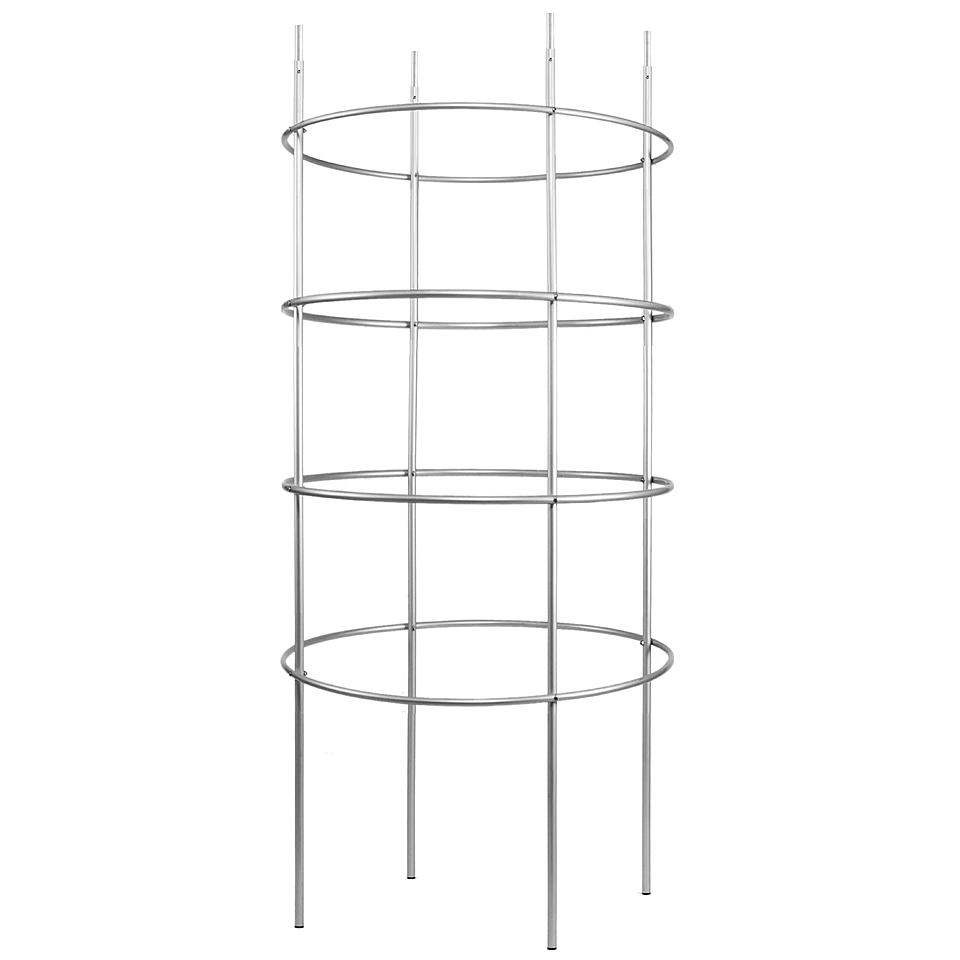 Опора для растений арочно-кольцевая на шесть колец 2900х800х800 мм (АКО-D16/13-2900*800/6) - фото 5