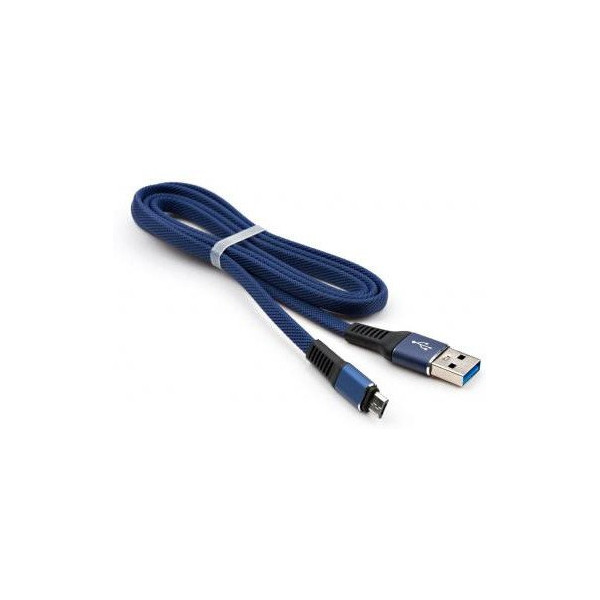 Кабель Vinga USB 2.0 AM to Micro 5P 1 м Blue (VCPDCMFNB1B)