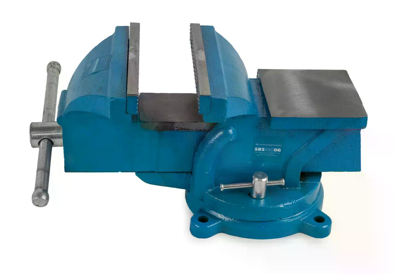 Тиски слесарные вращающиеся KRAISSMANN SBS 150 DG губки 150 мм (30951038) Тиски слесарные вращающиеся KRAISSMANN SBS 150 DG губки 150 мм (30951038)