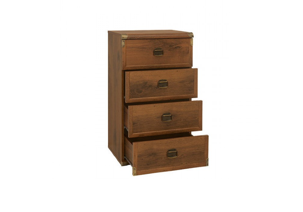 Комод Gerbor Індіана JKOM4S/50 з ДСП Дуб Шутер - фото 3 Комод Gerbor Індіана JKOM4S/50 з ДСП Дуб Шутер - фото 3