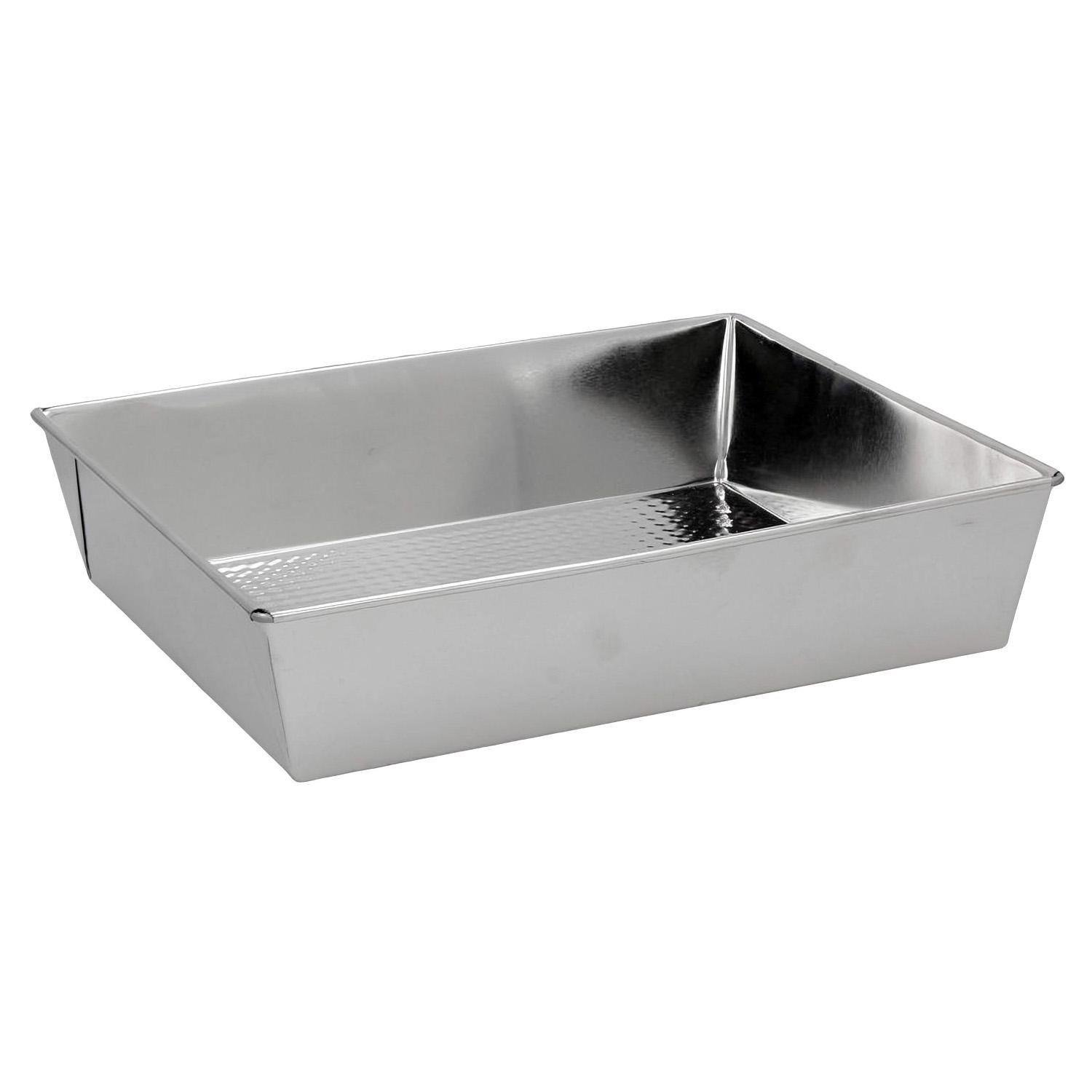 Форма для выпекания SNB прямоугольная многоразовая с рифленым дном 37х25х5,7 см (86795)