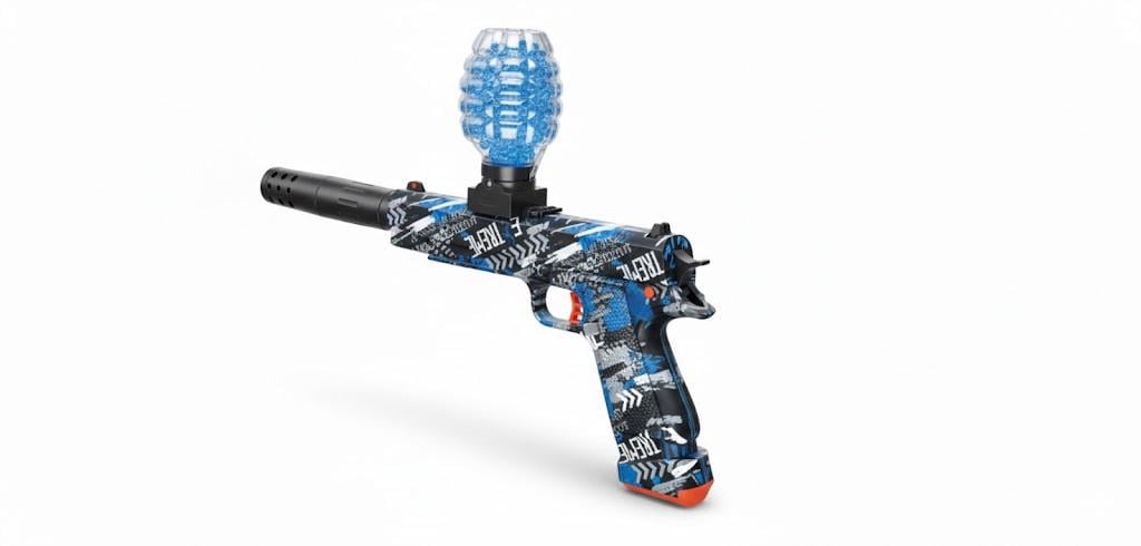 Детский пистолет W 033 B аккумулятор 7,4V с защитными очками (33502885)