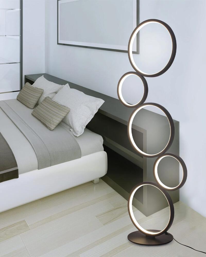 Торшер Polux 330178 Flamenco LED 1x30W 4000K 3600Lm IP20 Черный (26394498) - фото 2 Торшер Polux 330178 Flamenco LED 1x30W 4000K 3600Lm IP20 Черный (26394498) - фото 2