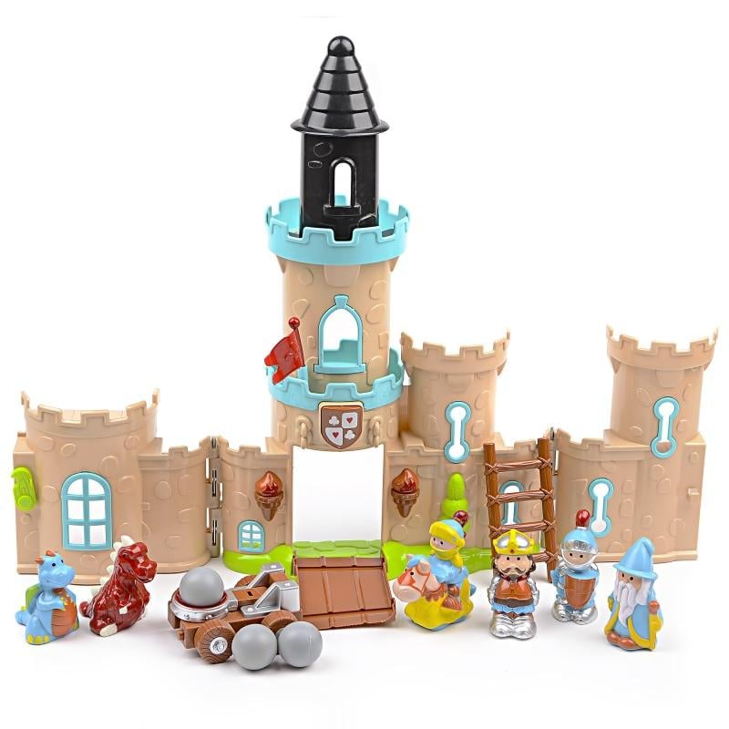 Игровой набор Кукольный замок с катапультой и фигурками (IM427)