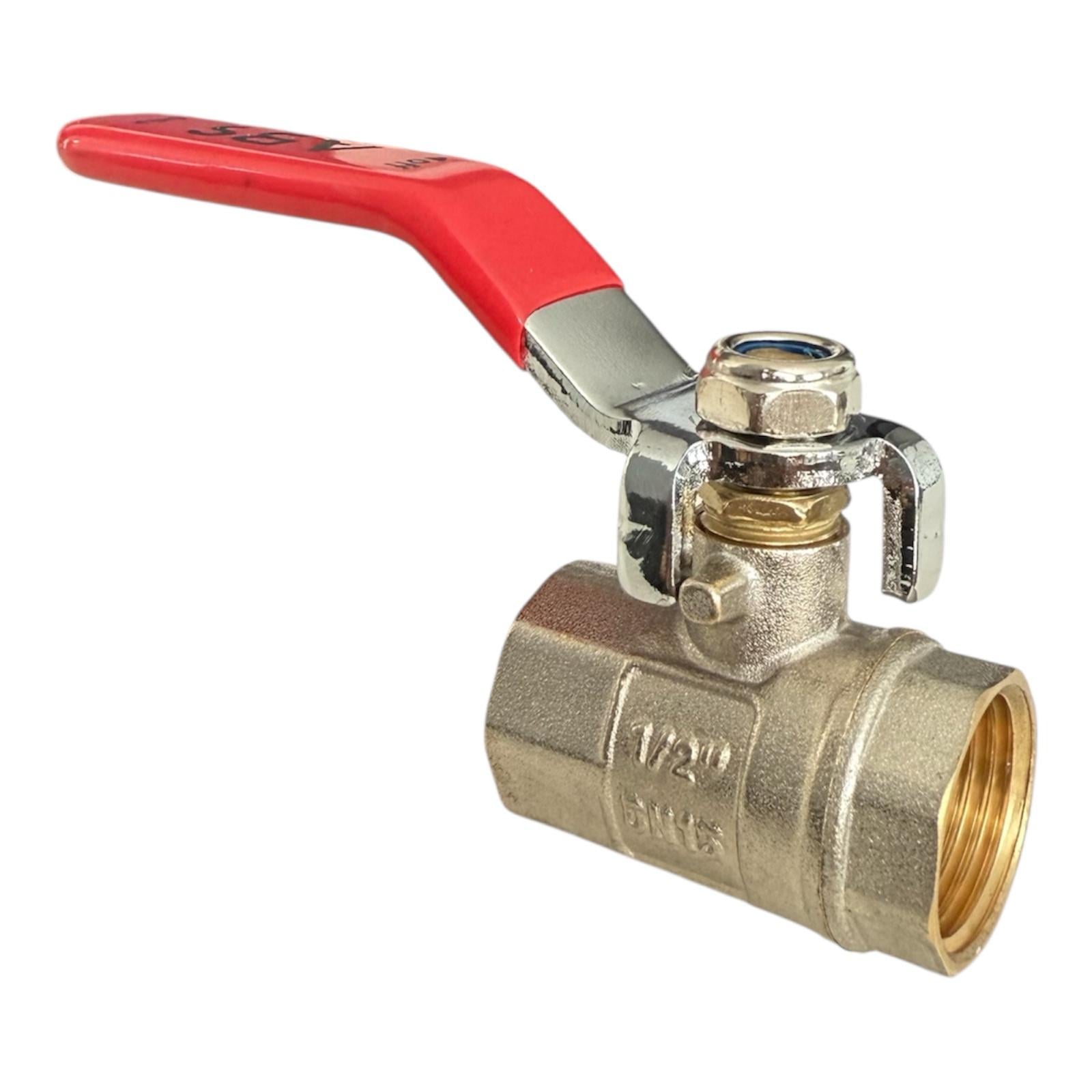 Кран кульовий ABS 1" В.В. ручка (00-00004979)