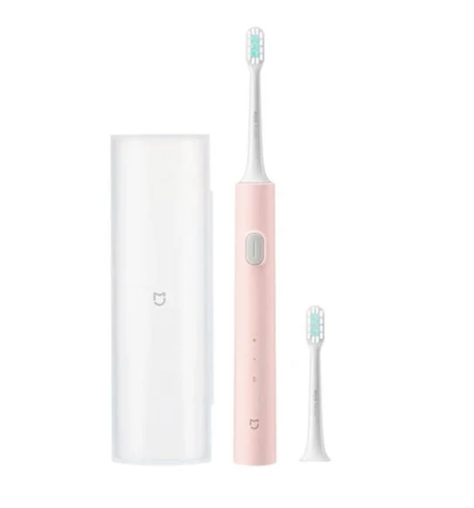 Электрическая зубная щетка MiJia Acoustic Wave Toothbrush T200С MES606 с футляром Pink