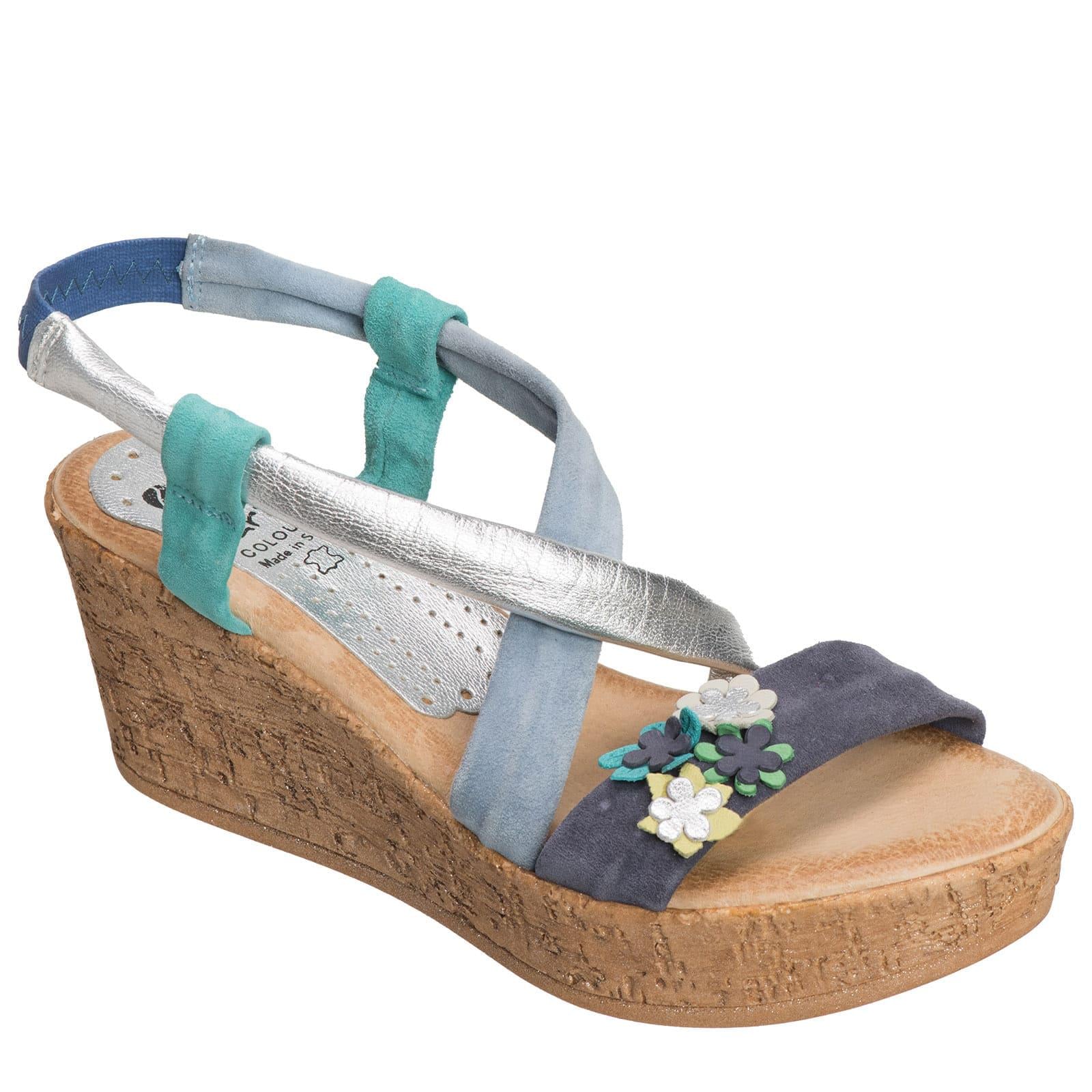 Босоножки женские Marila р. 37 Разноцветный (92148348)