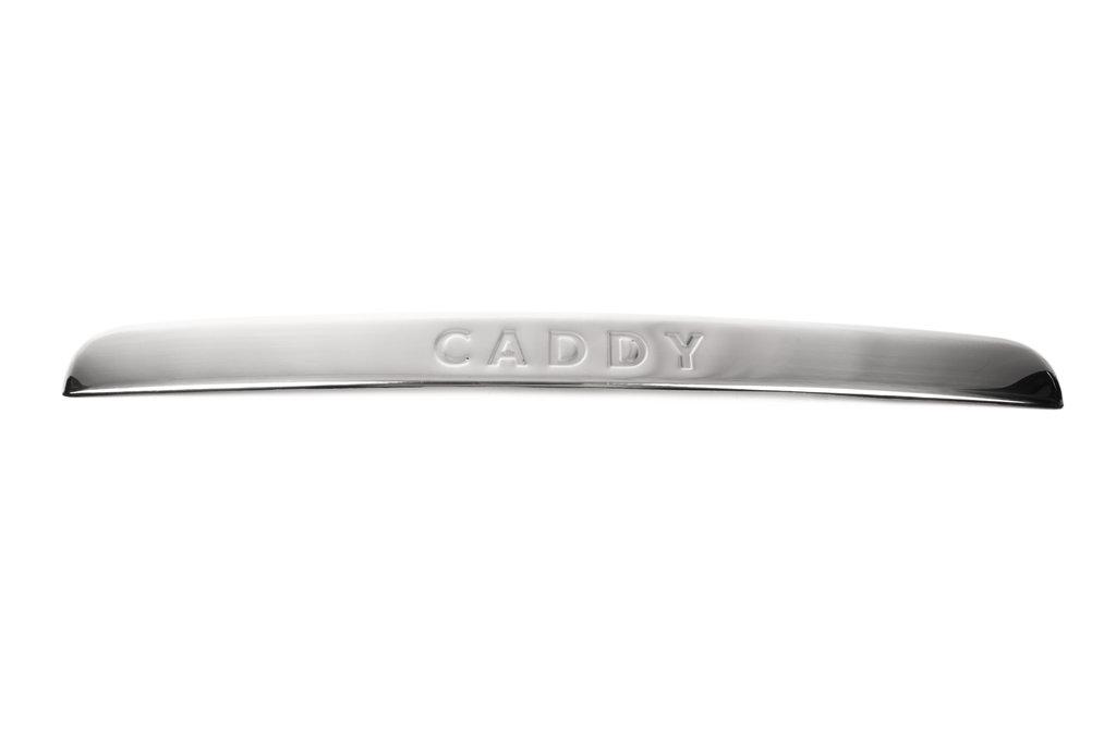 Накладка над номером CarmosТурецкая сталь для Volkswagen Caddy 2004-2010 гг. нержавеющая сталь Хром