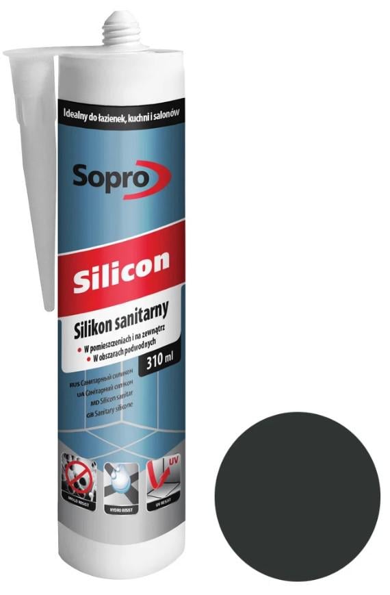 Силікон Sopro Silicon 310 мл Antracyt №66