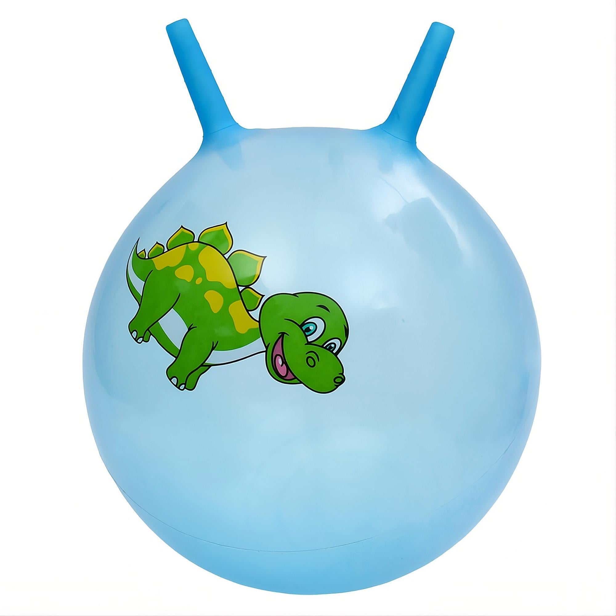 Фитнес-мяч детский MS 4859-5 с рожками 45 см 350 г с принтом животных (33731036)