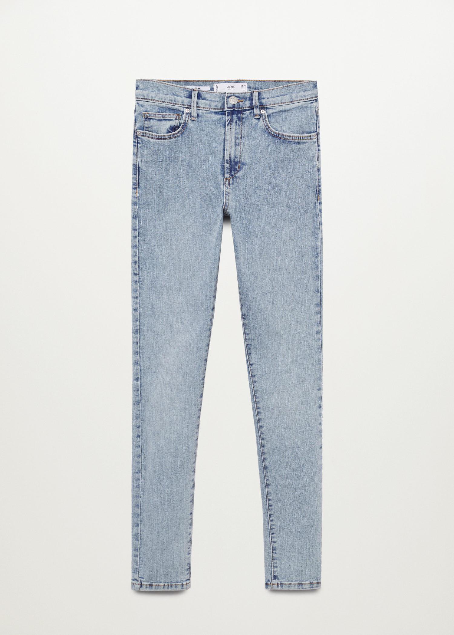 Джинсы женские Mango 17040107 р. 34 Синий