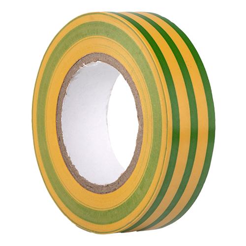 Лента изоляционная Alloid 19 мм 20 м 130 мкм Желто-зеленый (00000062758)