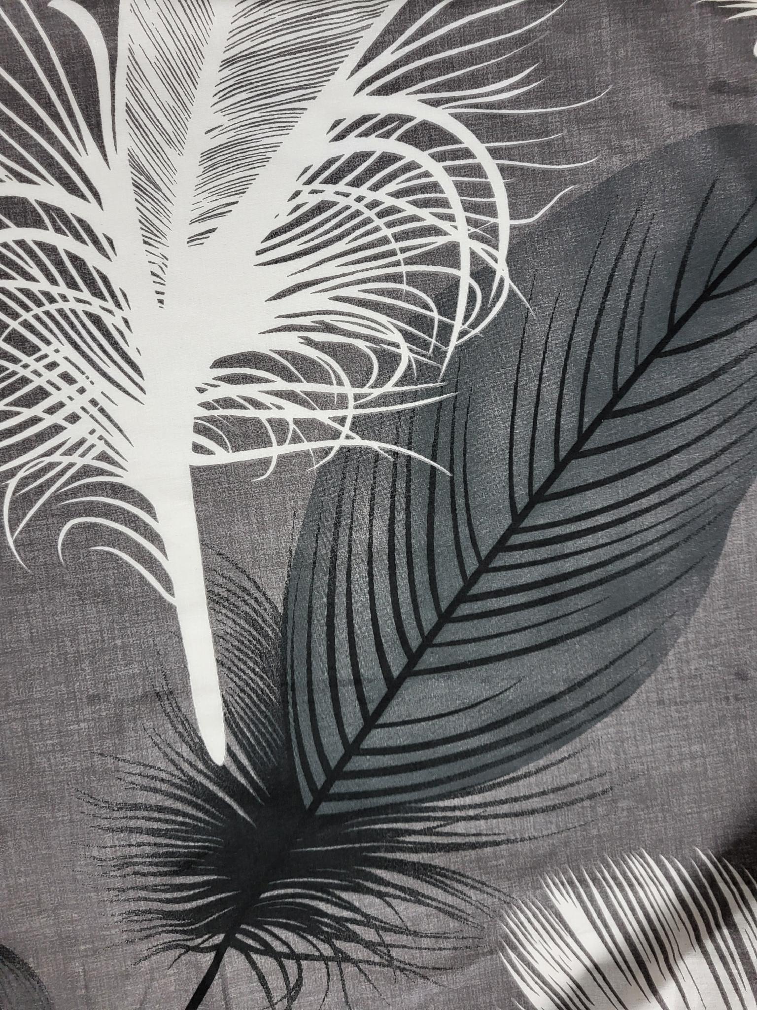 Простынь на кровать Перья 80х200 см (1506) - фото 2